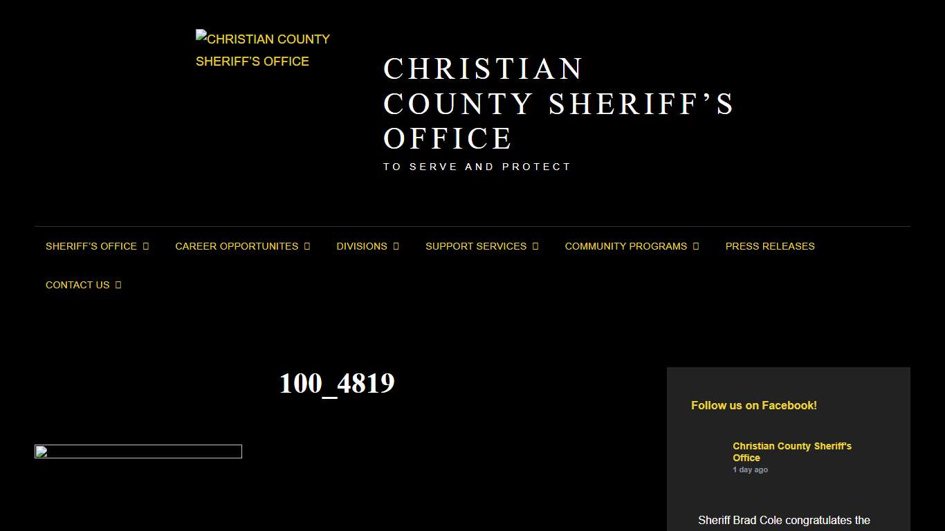 100_4819 – CHRISTIAN COUNTY SHERIFF’S OFFICE
